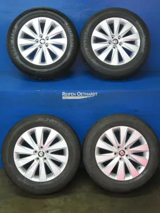 Original Seat Arona Typ KJ 16 Zoll 10-Speichen-Rad Sommerräder Alufelgen 6F9601025 Silber Sommerreifen 4x 99,9% - Bild 13