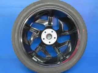 Original VW Golf 8 18 Zoll Dallas Sommerräder Alufelgen 5H0601025G Schwarz Sommerreifen 2x 6,3 mm / 2x 6,7 mm - Bild 4