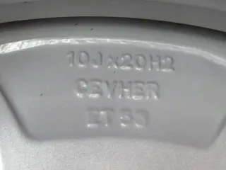 Original VW ID.BUZZ 20 Zoll Stockton Winterräder Alufelgen 1T3601025AB 1T3601025AC Silber Winterreifen 4x 8,4 mm - Bild 10