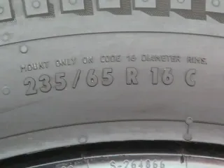 2x Sommerreifen 235/65 R16 115/113R Continental Van Contact Ultra DOT 0724 2x 6,4 mm - Bild 6