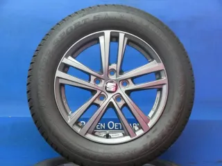 Original Seat Ateca 16 Zoll Abrera II Winterräder Alufelgen SE026016 Anthrazit Winterreifen 7,5 mm - Bild 1