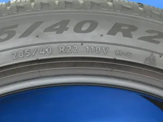 2x Winterreifen 285/40 R22 110V Pirelli Scorpion Winter DOT 3220 6,8 mm - Bild 7