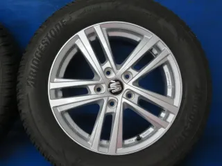 Original Seat Ateca 16 Zoll Abrera II Winterräder Alufelgen SE026016 Silber Winterreifen 2x 6,4 mm / 2x 7,5 mm - Bild 12