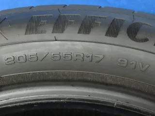4x Sommerreifen 205/55 R17 91V Goodyear Efficient Grip Performance DOT 2x 3524 / 2x 3522 2x 5,5 mm / 2x 6,3 mm - Bild 9