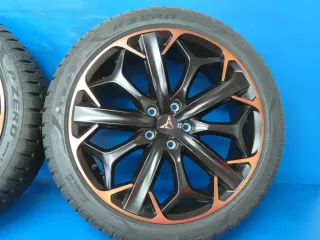 Original Cupra Formentor 19 Zoll 5-Y-Speichen-Rad Winterräder Alufelgen 5FF601025K Schwarz Winterreifen 4x 7,3 mm 99% - Bild 10
