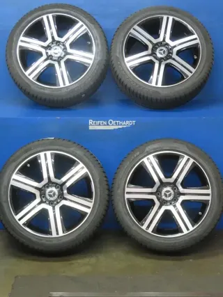 Original Mercedes E-Klasse All-Terrain Typ 213 19 Zoll 6-Speichen-Design Winterräder + RDKS Alufelgen A2534011600 Schwarz Winterreifen 2x 6,8 mm / 2x 7 mm - Bild 14