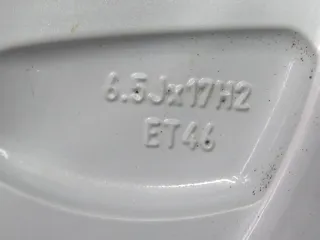 Original VW Golf 8 17 Zoll Belmond Ganzjahresräder Alufelgen 5H0601025B Silber Ganzjahresreifen - Bild 6