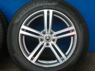 Original GLC-Klasse SUV + GLC Coupe Typ X253 + C253 18 Zoll 5-Doppelspeichen-Rad Winterräder + RDKS A2534014500 Grau Winterreifen 2x 5,6 mm / 2x 6,5 mm - Bild 15
