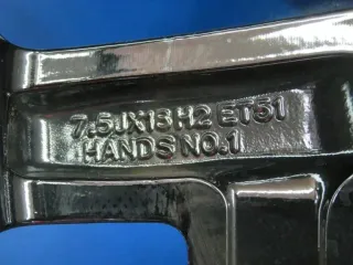 Original VW Golf 8 18 Zoll Dallas Sommerräder Alufelgen 5H0601025G Schwarz Sommerreifen 2x 6,3 mm / 2x 6,7 mm - Bild 6