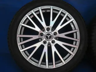 Original Mercedes A-Klasse Mercedes B-Klasse Mercedes CLA 18 Zoll Y-Speichen-Rad Winterräder + RDKS Alufelgen A1774010600 Termolit-metallic Winterreifen neu - Bild 10