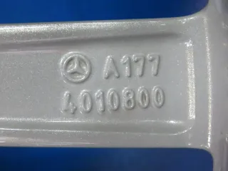 Original A-Klasse Typ 177 B-Klasse Typ 247 CLA Typ 118 19 Zoll 5-Doppelspeichen-Felge Sommerräder + RDKS Alufelgen A1774010800 Silber Sommerreifen 2x 6 mm / 2x 7 mm - Bild 4