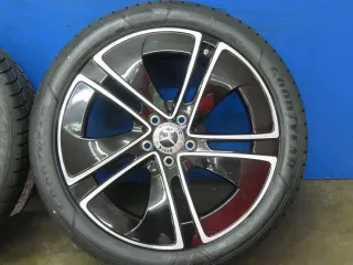 Original Mercedes-Benz CLE 236 / Coupé & Cabrio 19 Zoll 5-Speichen-Felge Winterräder + RDKS Alufelgen A2364014100 Schwarz Winterreifen neu. - Bild 12