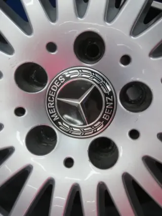 Original Mercedes V-Klasse Typ W447 Mercedes Vito Typ 447 Mercedes Vito Tourer Typ 447 17 Zoll Viel-Speichen-Rad Winterräder + RDKS A4474012300 Silber Winterreifen - Bild 18