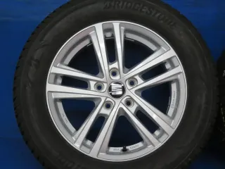 Original Seat Ateca 16 Zoll Abrera II Winterräder Alufelgen SE026016 Silber Winterreifen 2x 7,2 mm / 2x 7,6 mm - Bild 13